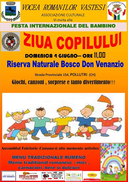 Domenica, 4 Giugno , La Giornata Mondiale Del Bambino